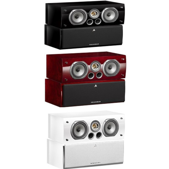 Triangle Voce 30ème Anniversaire - Enceinte Centrale série limitée Laqué Noir, Blanc ou Acajou