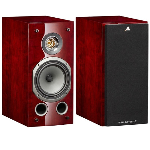 Triangle Comete 30ème Anniversaire - Enceintes bibliothèques série limitée Laqué Noir, Blanc ou Acajou