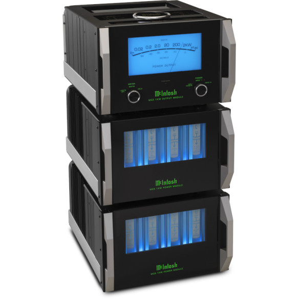 McIntosh MC2.1KW - Bloc Mono 2000W RMS en 3 modules  - Noir