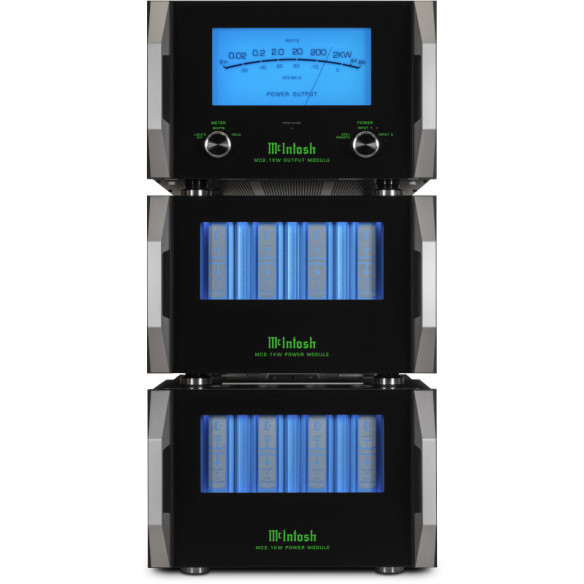 McIntosh MC2.1KW - Bloc Mono 2000W RMS en 3 modules  - Noir