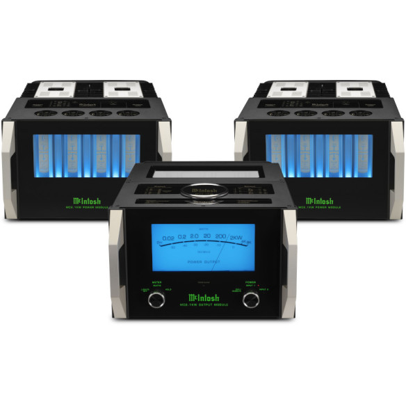 McIntosh MC2.1KW - Bloc Mono 2000W RMS en 3 modules  - Noir