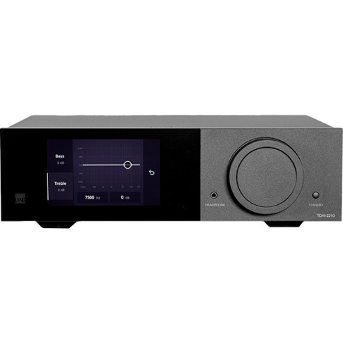 Lyngdorf TDAI-2210 - Ampli Streamer Stéréo 2x 105 W à 8Ω - Noir Mat