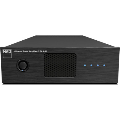 NAD CI-PA4-60 - Bloc de Puissance 4x 60W ou 2x 120W - Noir