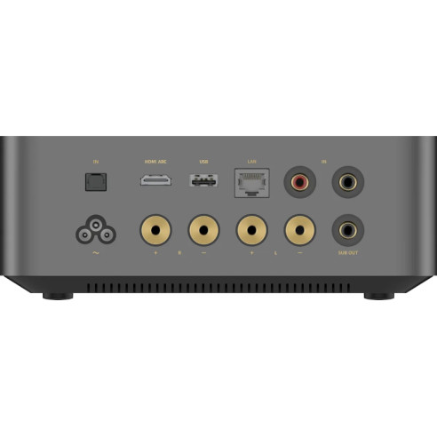 Wiim Amp Ultra - Ampli Streamer Stéréo 2x 60W RMS - Space Grey