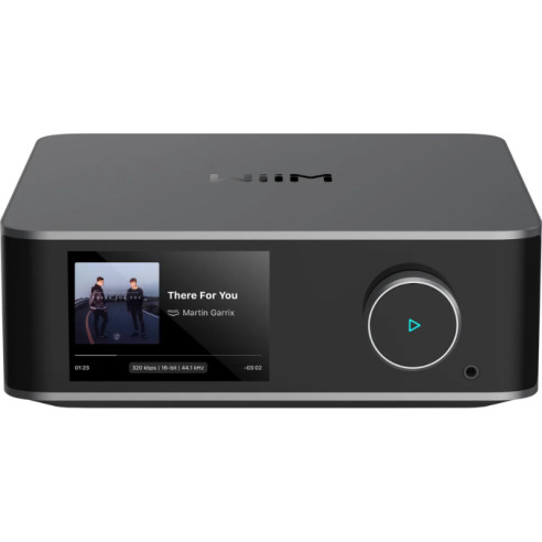 Wiim Amp Ultra - Ampli Streamer Stéréo 2x 60W RMS - Space Grey