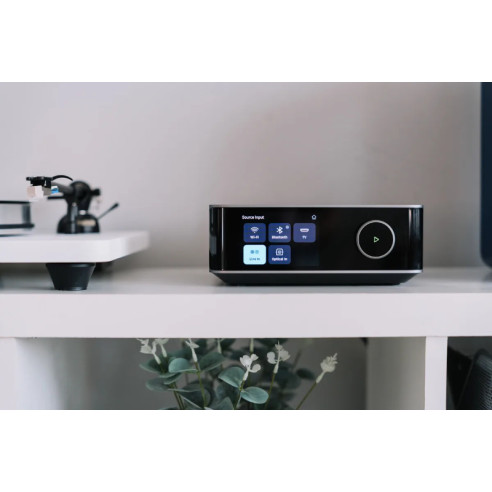 Wiim Amp Ultra - Ampli Streamer Stéréo 2x 60W RMS - Space Grey