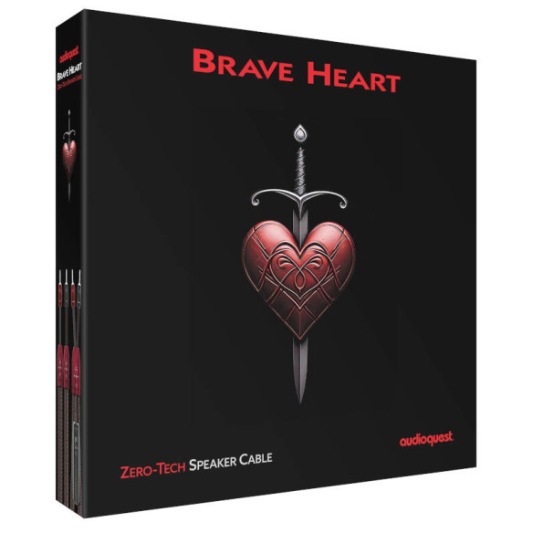 AudioQuest Brave Heart - Câbles Enceintes Montées avec DBS 72V - 2m / 2,5m / 3m et plus