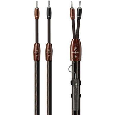 AudioQuest Brave Heart - Câbles Enceintes Montées avec DBS 72V - 2m / 2,5m / 3m et plus