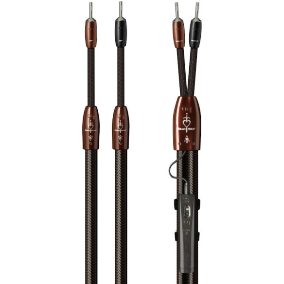 AudioQuest Brave Heart - Câbles Enceintes Montées avec DBS 72V - 2m / 2,5m / 3m et plus