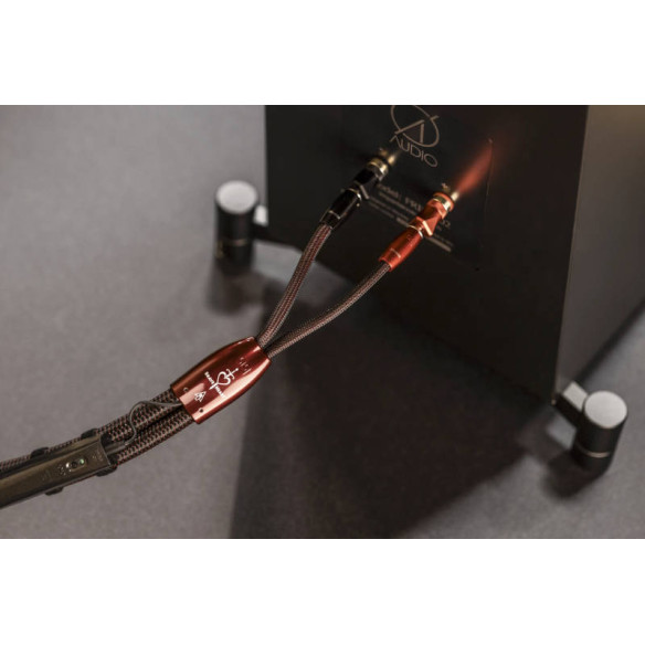 AudioQuest Brave Heart - Câbles Enceintes Montées avec DBS 72V - 2m / 2,5m / 3m et plus