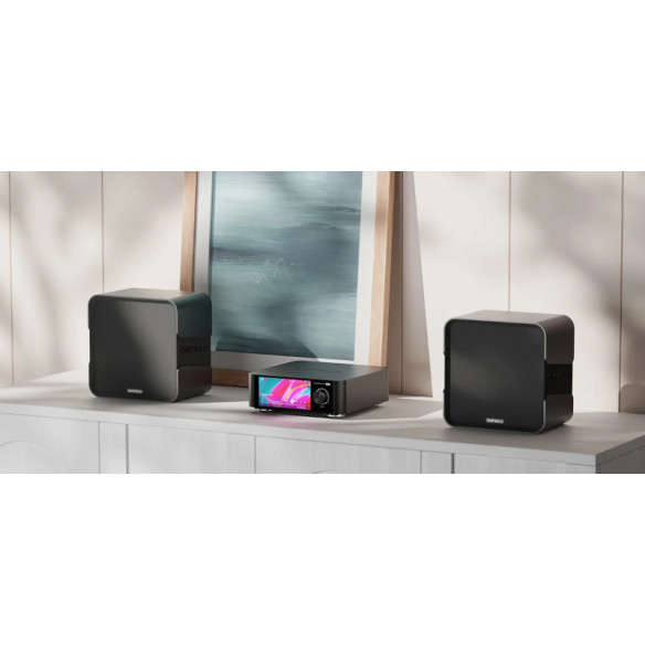 EverSolo Play - Ampli Stéréo Streamer Roon Ready & DAC 2x60 W - Noir
