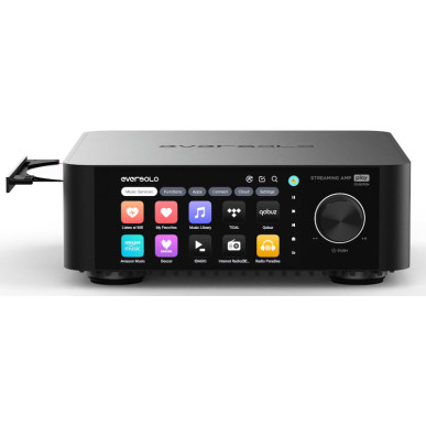 EverSolo Play CD Edition - Ampli Stéréo Streamer CD Roon Ready & DAC 2x60 W - Noir
