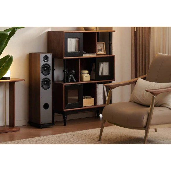 Elipson Horus 11F Active BT - Enceintes Colonnes Actives - Noir, Bois Clair ou Noyer