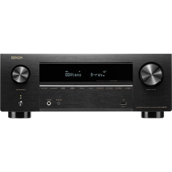 Denon AVC-X2850H - Ampli Home Cinéma 7.2 - Noir