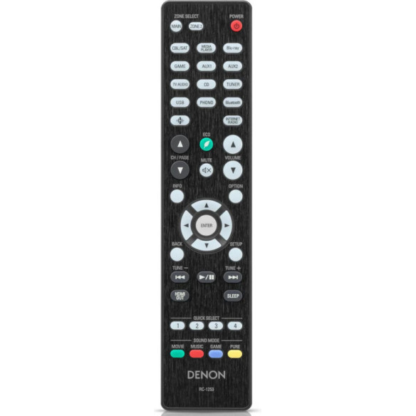 Denon AVC-X2850H - Ampli Home Cinéma 7.2 - Noir