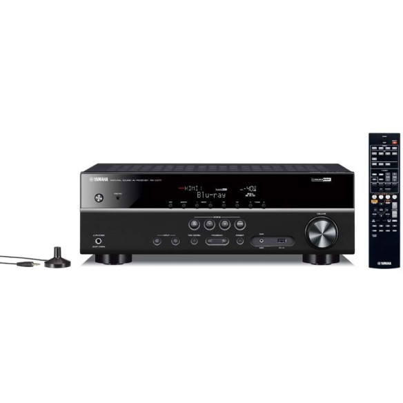 Yamaha RX-V377 - Ampli Home Cinéma 5.1 - Black ou Titane