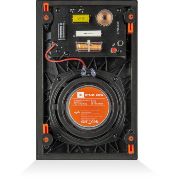 JBL Stage 260W - Enceinte Encastrable - Cache Blanc