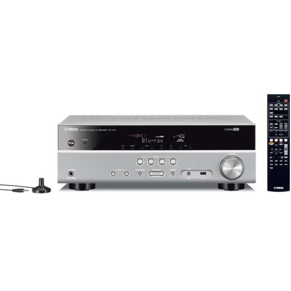 Yamaha RX-V377 - Ampli Home Cinéma 5.1 - Black ou Titane