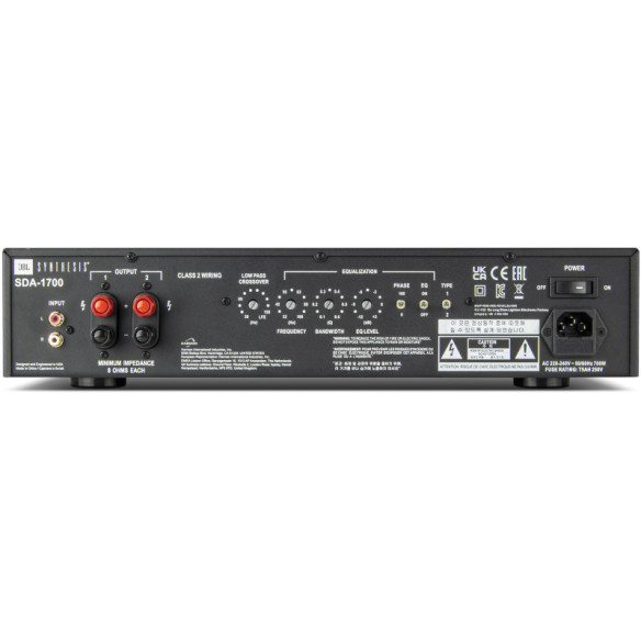 JBL Synthesis SDA-1700 - Ampli Caisson de Basses 700W - Noir