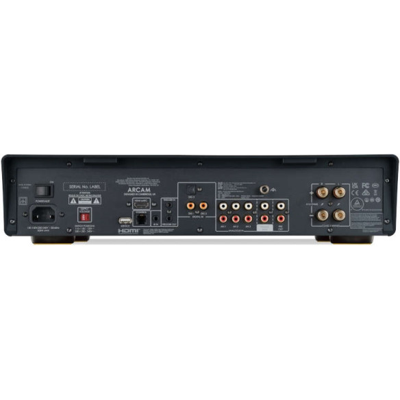 Arcam Radia A15+ - Ampli Stéréo Bluetooth & Auracast 2x 80W - Noir
