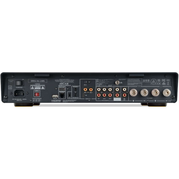 Arcam Radia A25+ - Ampli Stéréo Bluetooth & Auracast 2x 100W - Noir