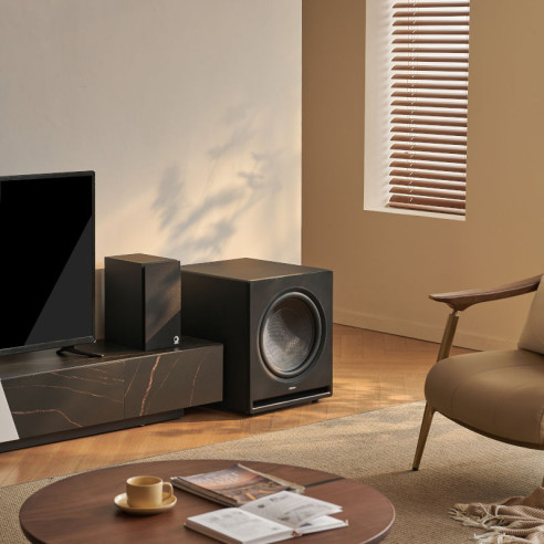 Elipson Premium Sub 15 - Caisson de Basses 650W - Noir