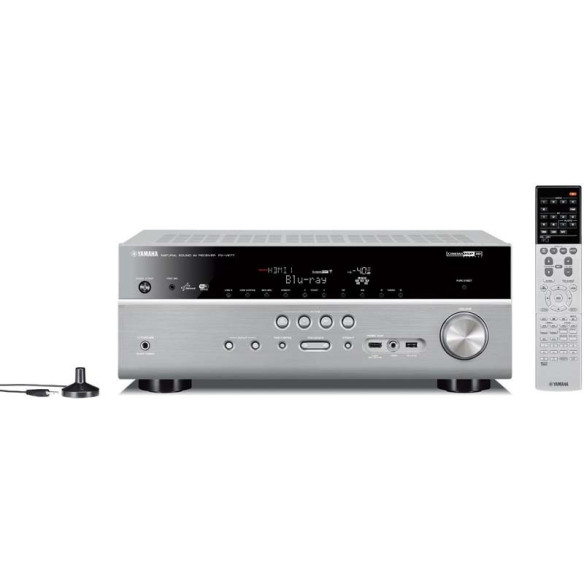 Yamaha RX-V677 - Ampli Home Cinéma 7.2 4K HDMI 2.0 Noir ou Titane