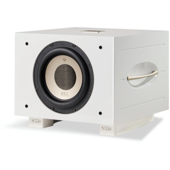 REL Acoustics S/550 - Caissons de Basses - Laqué Noir ou Laqué Blanc