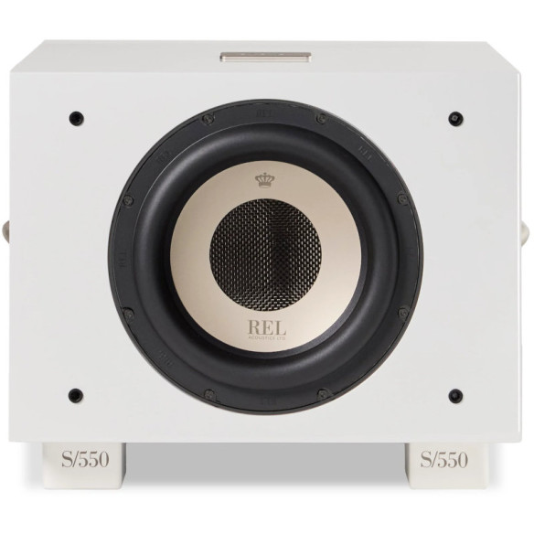 REL Acoustics S/550 - Caissons de Basses - Laqué Noir ou Laqué Blanc