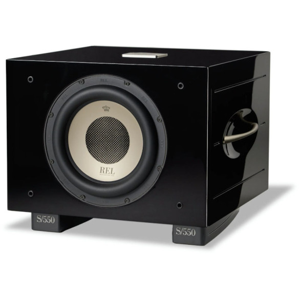 REL Acoustics S/550 - Caissons de Basses - Laqué Noir ou Laqué Blanc