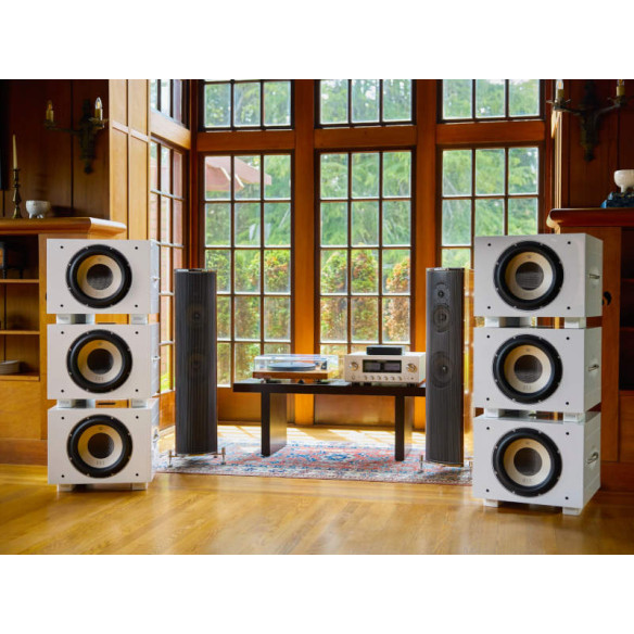 REL Acoustics S/850 - Caissons de Basses - Laqué Noir ou Laqué Blanc