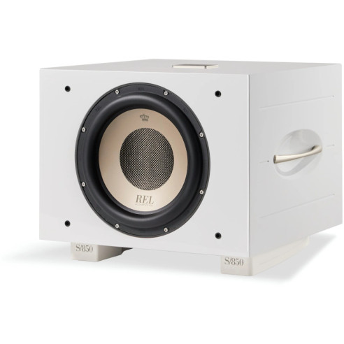 REL Acoustics S/850 - Caissons de Basses - Laqué Noir ou Laqué Blanc