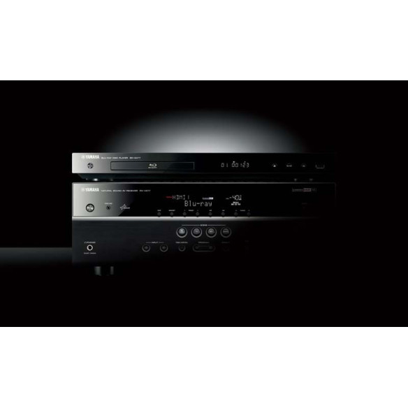 Yamaha BD-S477 - Lecteur Blu-Ray Wifi Noir ou Titane BDS477