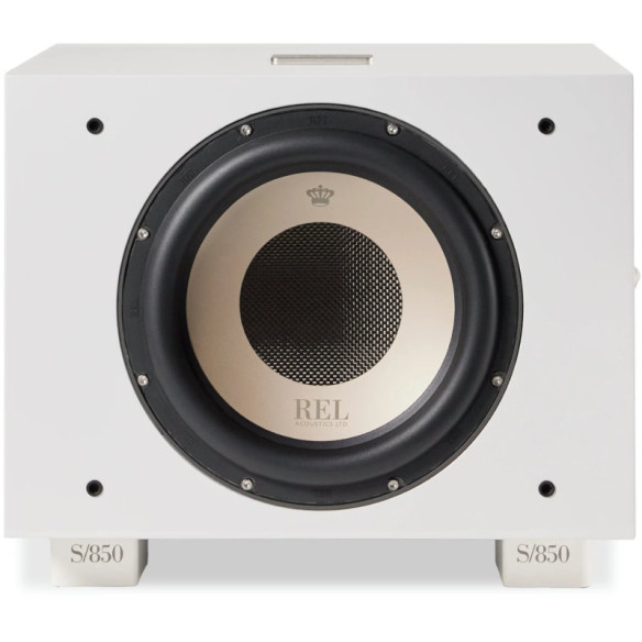 REL Acoustics S/850 - Caissons de Basses - Laqué Noir ou Laqué Blanc