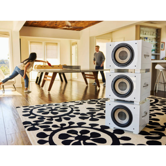 REL Acoustics S/850 - Caissons de Basses - Laqué Noir ou Laqué Blanc