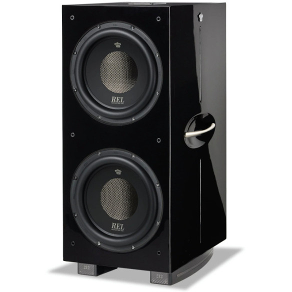REL Acoustics 212 Black Label - Caisson de Basses - Laqué Noir
