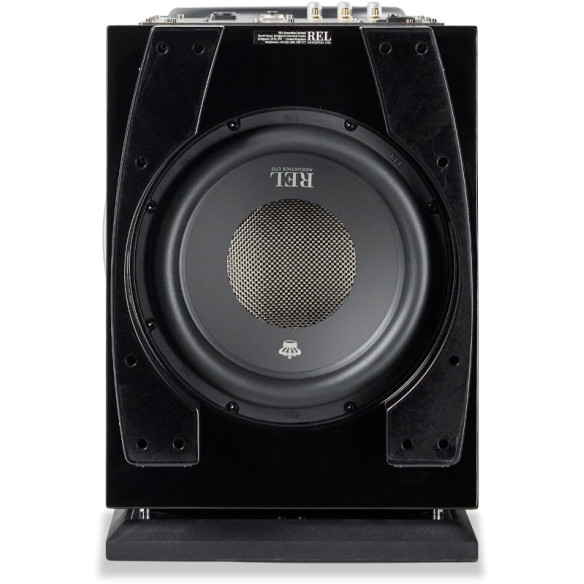 REL Acoustics 212 Black Label - Caisson de Basses - Laqué Noir