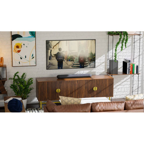 BlueSound Pulse Cinema Mini - Barre de Son 2.1 Dolby Atmos - Noir ou Blanc