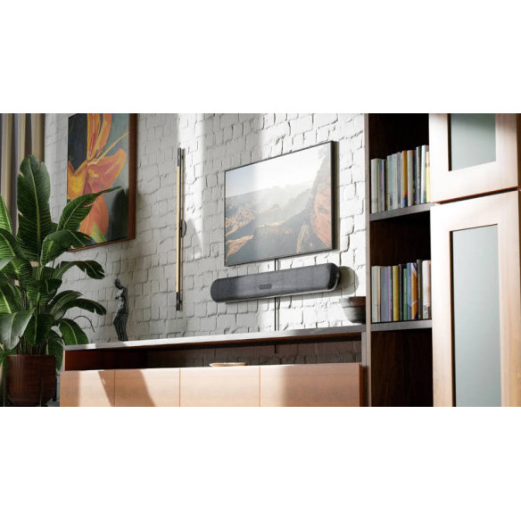 BlueSound Pulse Cinema Mini - Barre de Son 2.1 Dolby Atmos - Noir ou Blanc