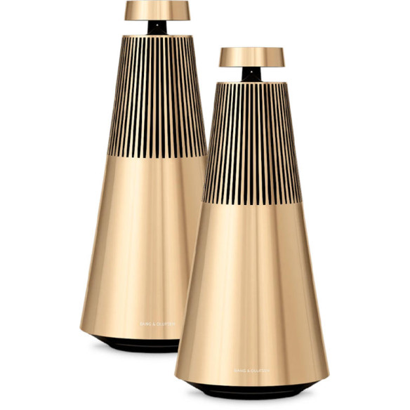 Bang & Olufsen Beosound 2 - Ensemble Stéréo Connectée - Anthracite Black, Natural Aluminium ou Gold Tone