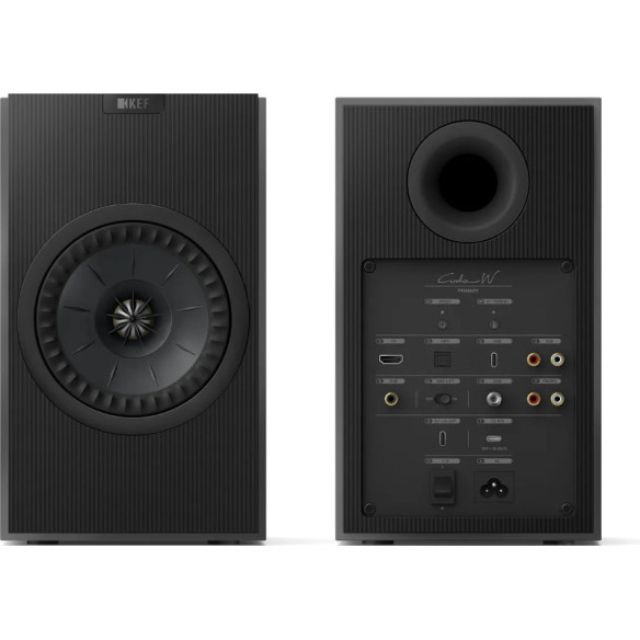 KEF Coda W - Enceintes Bibliothèques Connectées Sans Fil - Noir, Gris, Bleu, Vert ou Rouge KEF Coda W - Enceintes Bibliothèques Connectées Sans Fil - Noir, Gris, Bleu, Vert ou Rouge