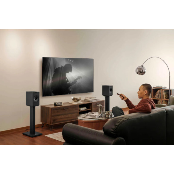 KEF Coda W - Enceintes Bibliothèques Connectées Sans Fil - Noir, Gris, Bleu, Vert ou Rouge KEF Coda W - Enceintes Bibliothèques Connectées Sans Fil - Noir, Gris, Bleu, Vert ou Rouge
