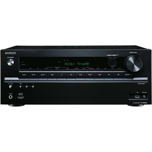 Onkyo TX-NR636 - Ampli Home Cinéma 7.2 4K 3D - Noir ou Silver