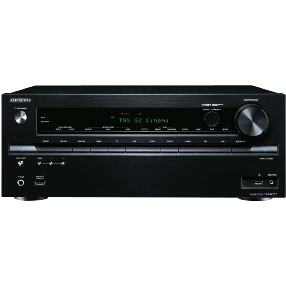 Onkyo TX-NR737 - Ampli Home Cinéma 7.2 THX Select2 Plus 4K HDMI 2.0 Noir ou Silver