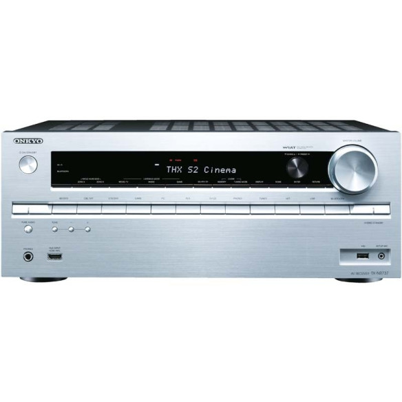 Onkyo TX-NR737 - Ampli Home Cinéma 7.2 THX Select2 Plus 4K HDMI 2.0 Noir ou Silver