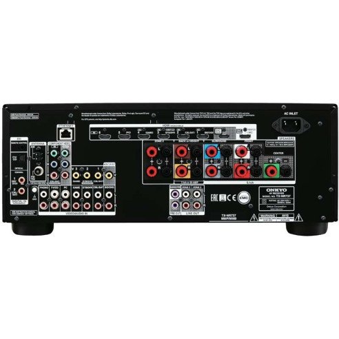 Onkyo TX-NR737 - Ampli Home Cinéma 7.2 THX Select2 Plus 4K HDMI 2.0 Noir ou Silver