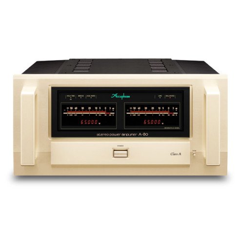 Accuphase A-80 - Amplificateur de Puissance Stéréo Classe A 2x 65W - Gold