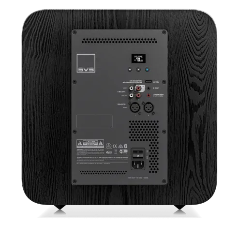 SVS SB-3000 R|Evolution - Caisson de Basses - Bois Noir, Noir Laqué et Blanc Laqué
