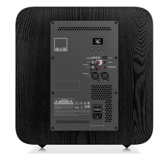 SVS SB-3000 R|Evolution - Caisson de Basses - Bois Noir, Noir Laqué et Blanc Laqué