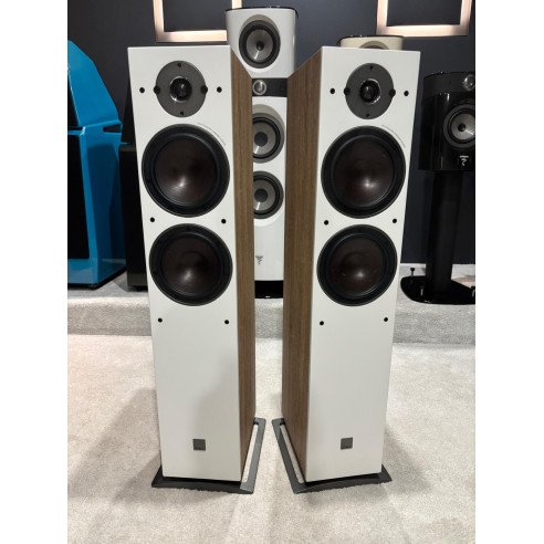 Dali Oberon 7 - Enceinte Colonne - Noir, Bois, Noyer Foncé ou Blanc
